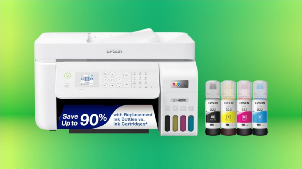 Grab This Epson EcoTank Wireless Printer for $100 Off With This Lingering Prime Day Deal