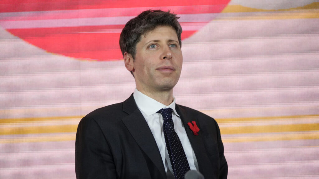 Is the AI bubble about to pop? Sam Altman is prepared either way.