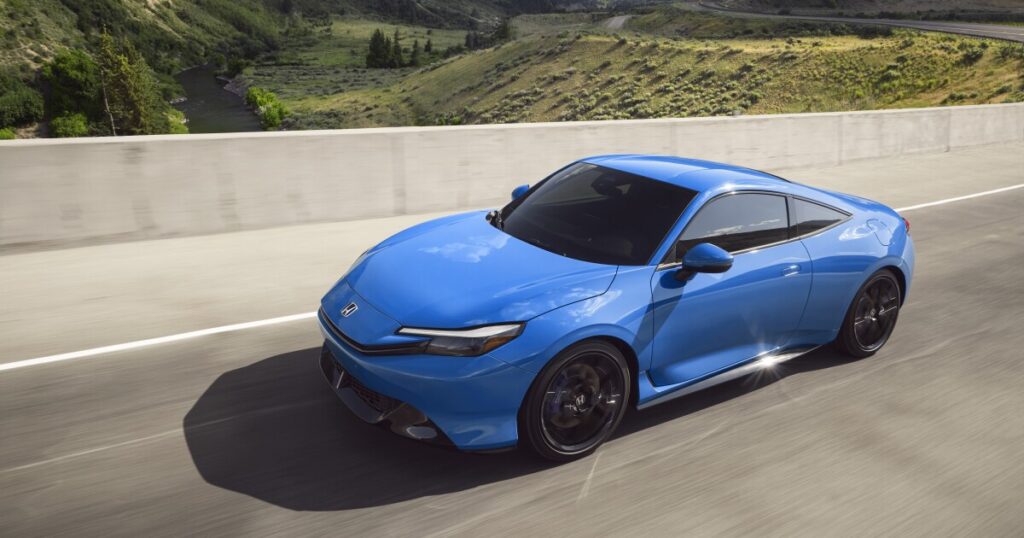 Honda unveils 2026 Prelude hybrid sports coupe