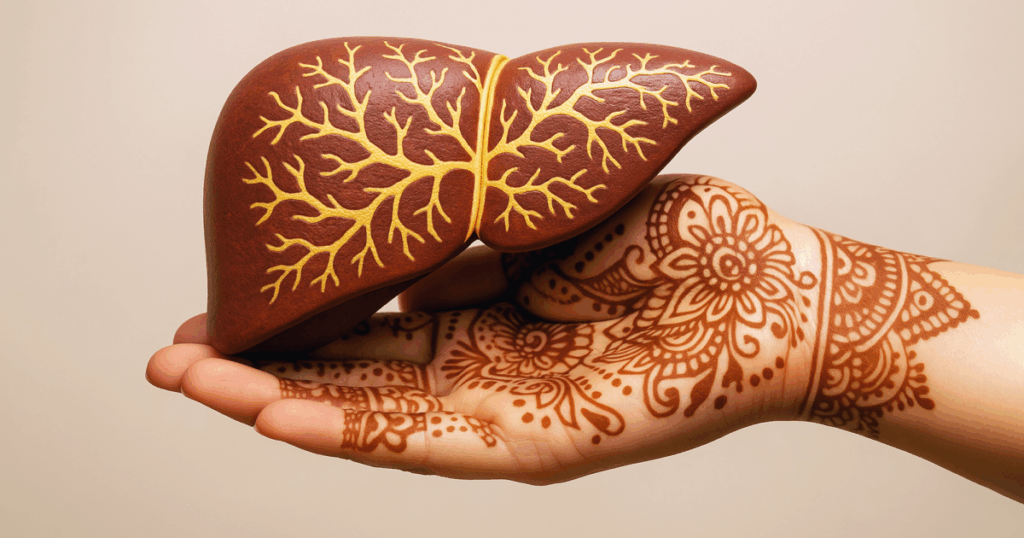 Henna’s lawsone compound could reverse liver fibrosis