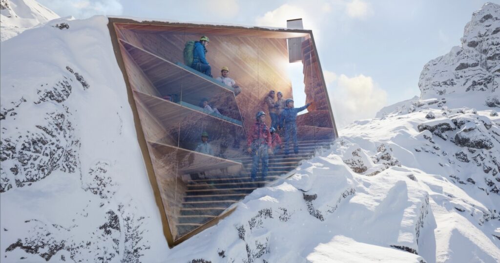Carlo Ratti’s crystal bivouac for sustainable alpine architecture