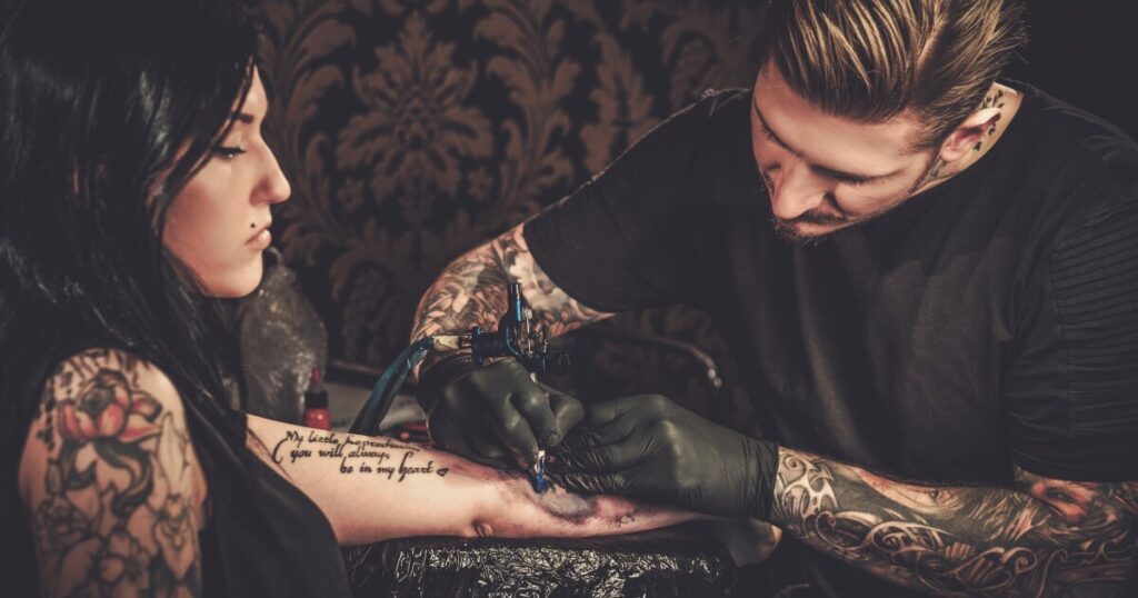 Tattoo ink travels to lymph nodes impacting immune system