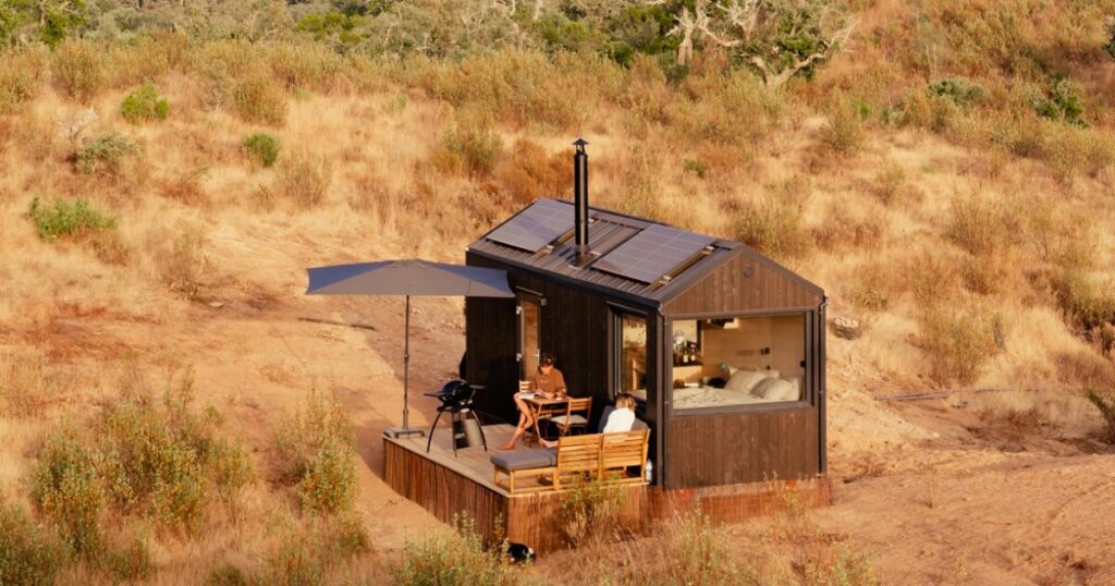 Off-Grid Vagabond Haven tiny house packs comfort into a compact footprint