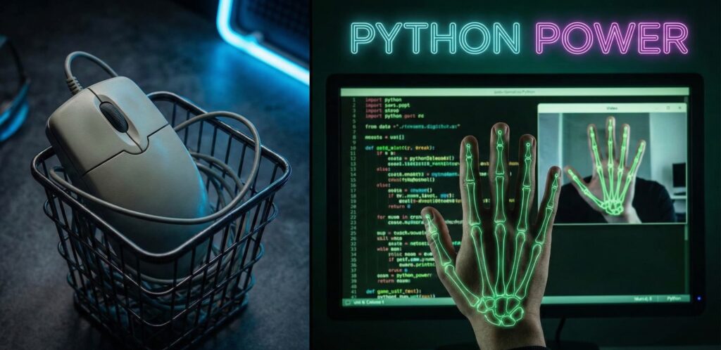 I Ditched My Mouse: How I Control My Computer With Hand Gestures (In 60 Lines of Python)