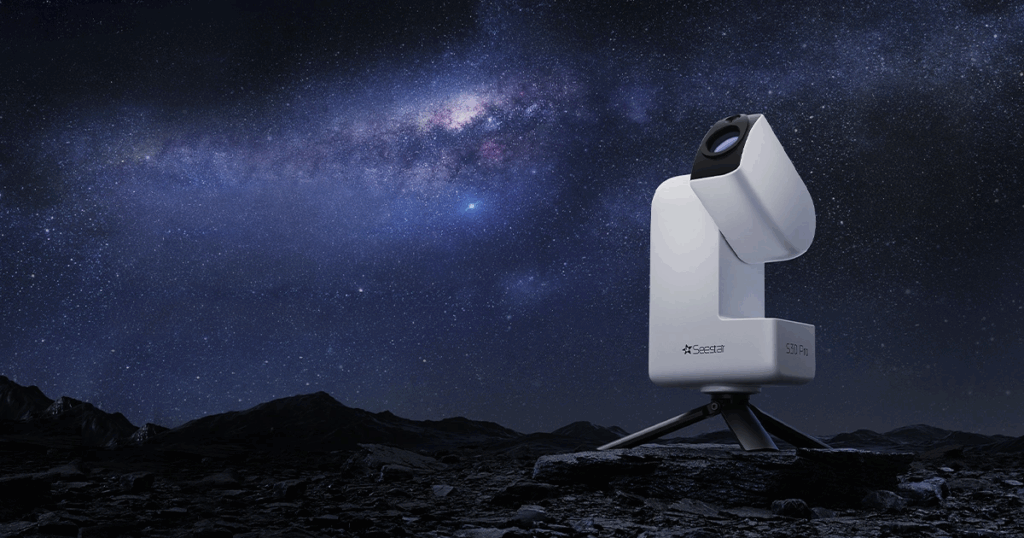 AI smart telescope simplifies deep sky stargazing