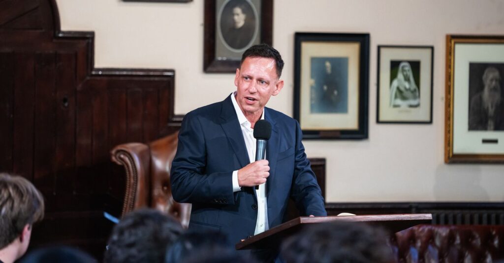 Epstein Files Reveal Peter Thiel’s Elaborate Dietary Restrictions