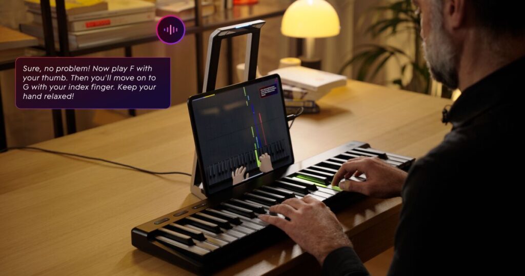 AI piano coach offers real-time lessons and feedback