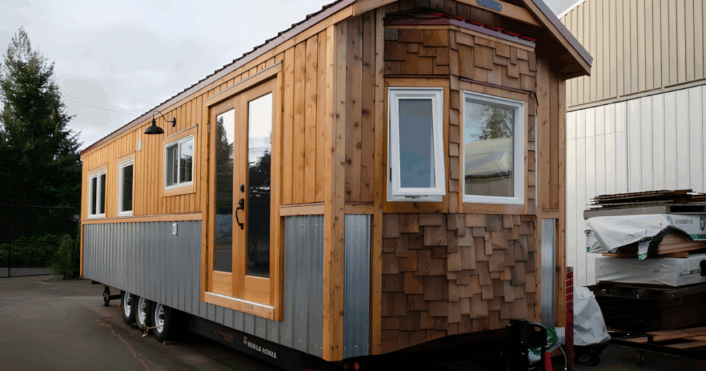 Extra-wide tiny house offers spacious, comfortable living on wheels
