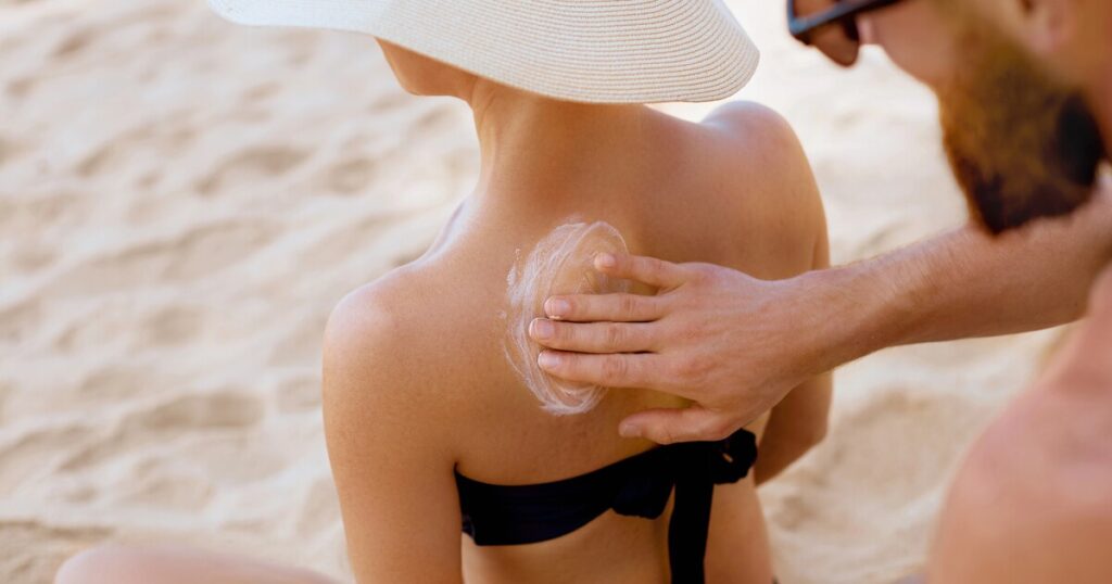 FNew sunscreen avoids white cast with shaped zinc oxide