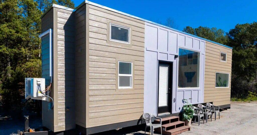 Dragon Tiny Homes’ 32-ft Avalon fits three bedrooms in one towable home