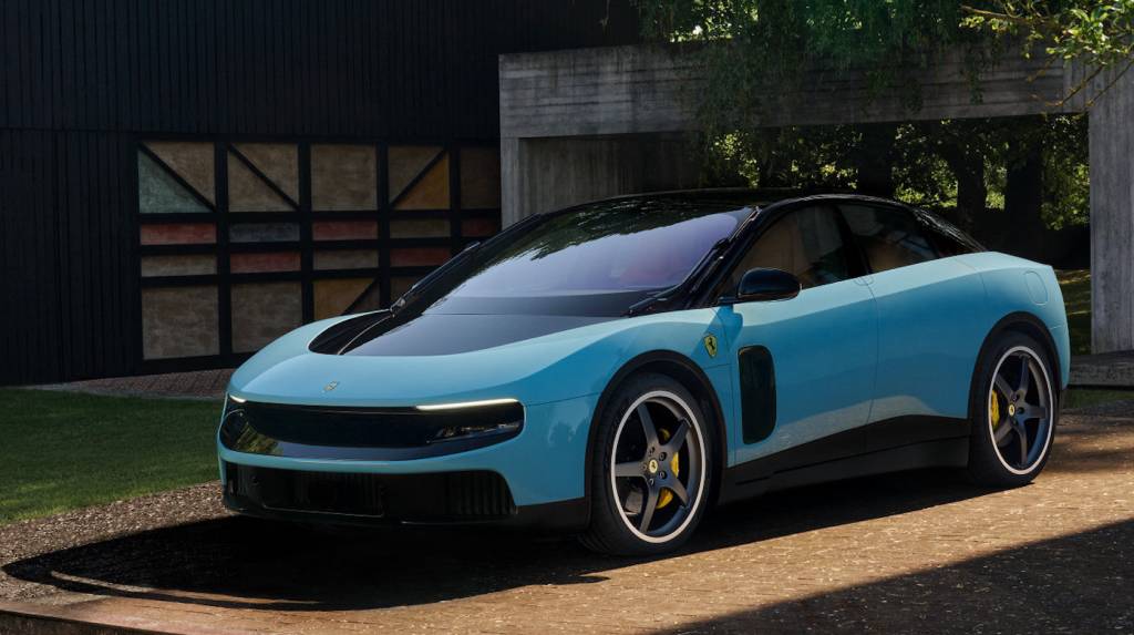 A light touch: Ferrari enlists Qantas designer Marc Newson – and Jony Ive – for its first EV, Luce