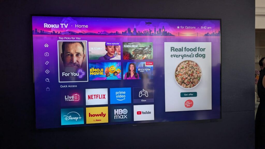 Roku’s New Home Screen Has More Personalization… and a Large Ad