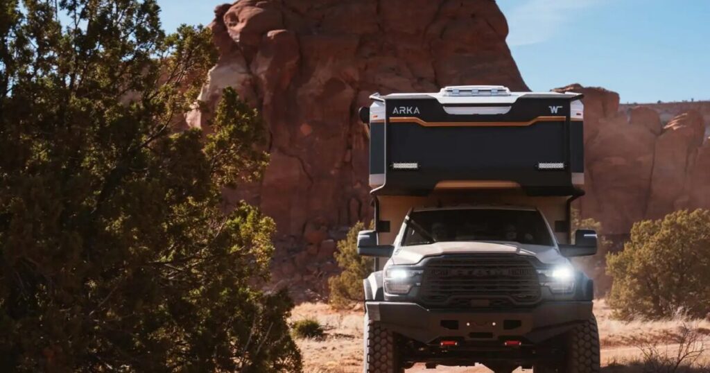 Winnebago Ram 5500 Arka off-grid expedition truck camper