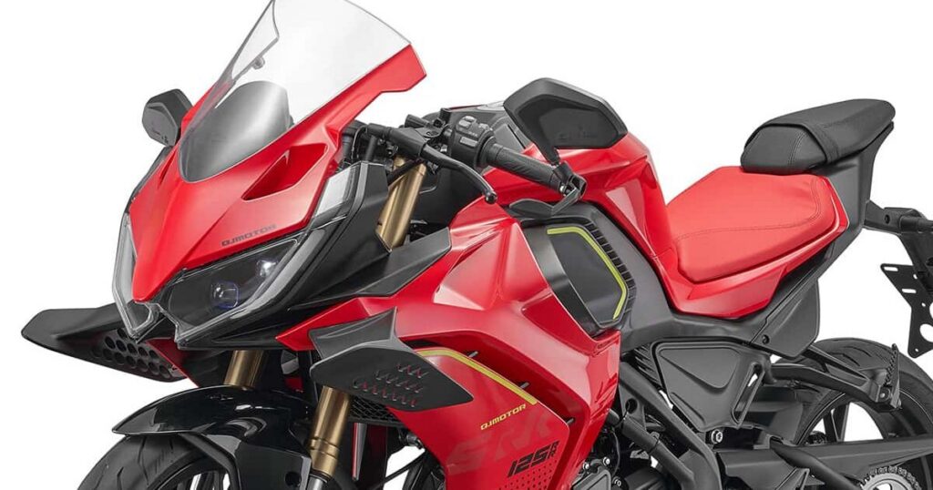 QJ Motor SRK 125 R1 winglets: stylish or silly?