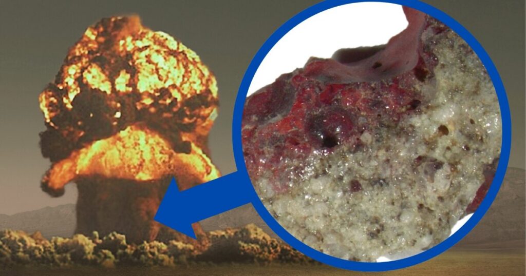 Trinity test creates new cage-like clathrate crystal