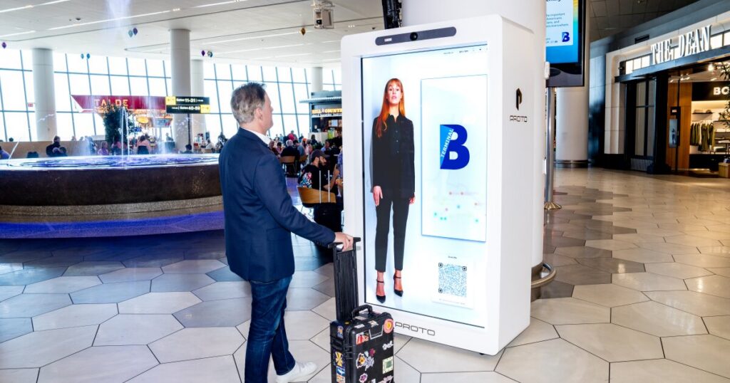 AI holograms are changing airport navigation