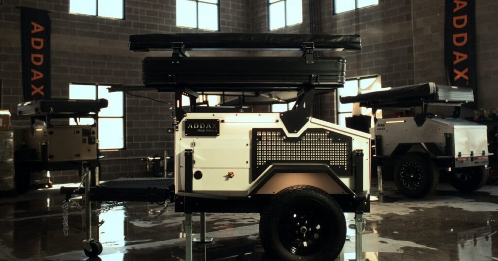 Addax Jeep Basecamp micro trailer gets full refresh